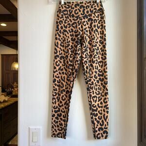 Balance Athletica Kingdom Cheetah Leggings Women's S Animal Print
